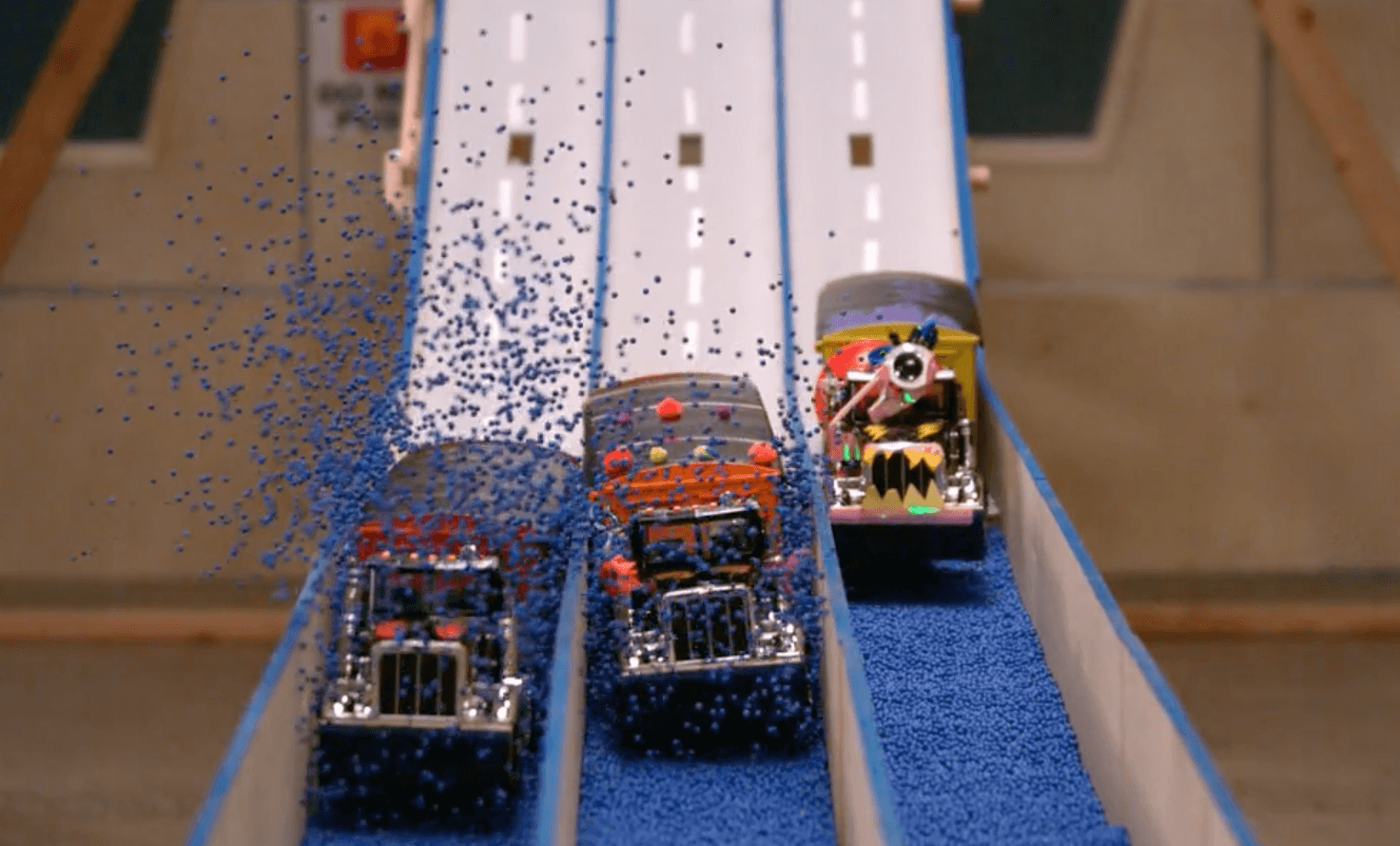 Rocks vs Big Rigs